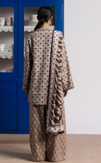 Coco Print's Unstitched Linen Collection - 2026 (D-7B)