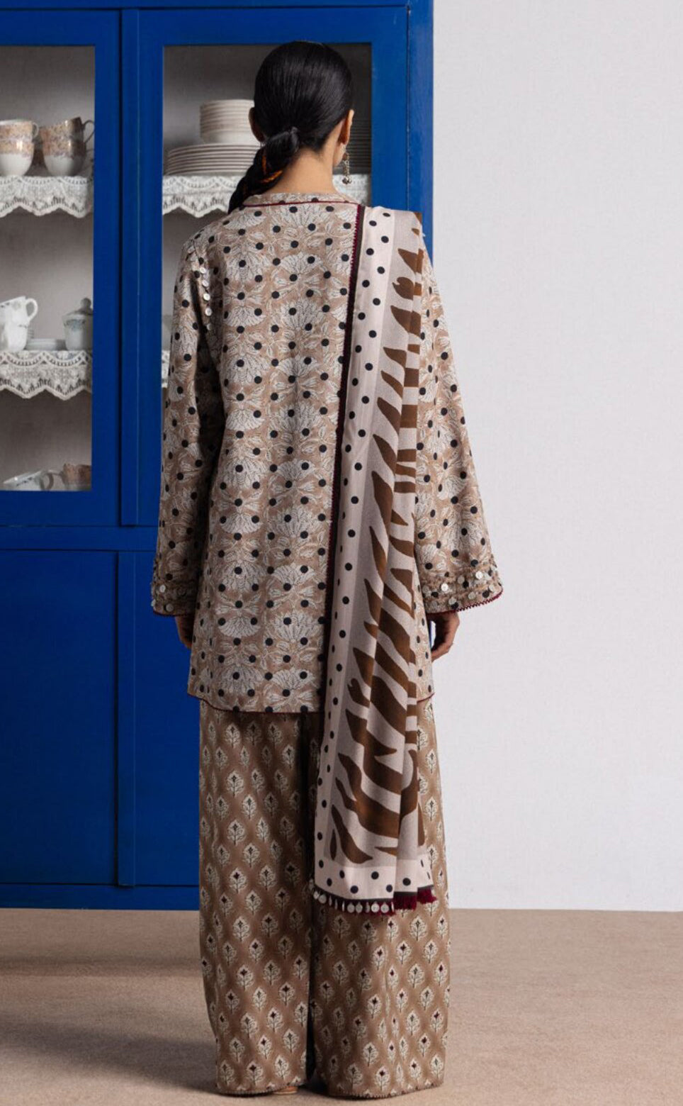 Coco Print's Unstitched Linen Collection - 2026 (D-7B)