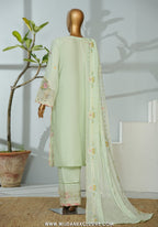 Bin Saeed Stitched Luxury Embroidered 3PC Collection - 2026 BSLE26-014