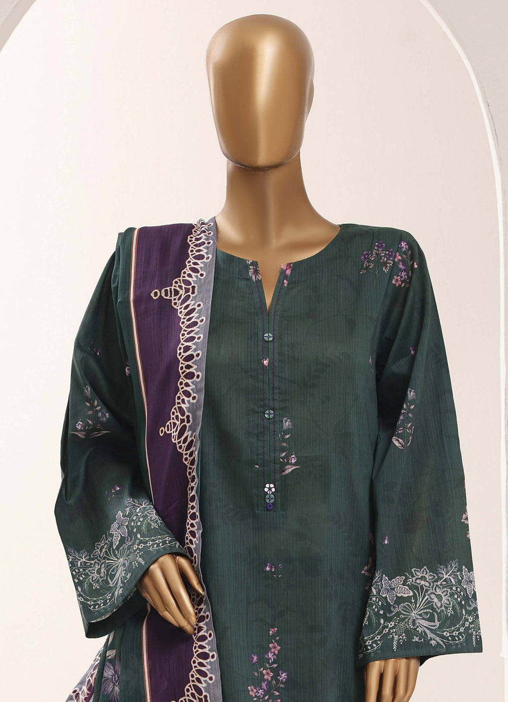 Sadabahar Stitched Printed Lawn Vol-12 Collection – 2026 (D-14)