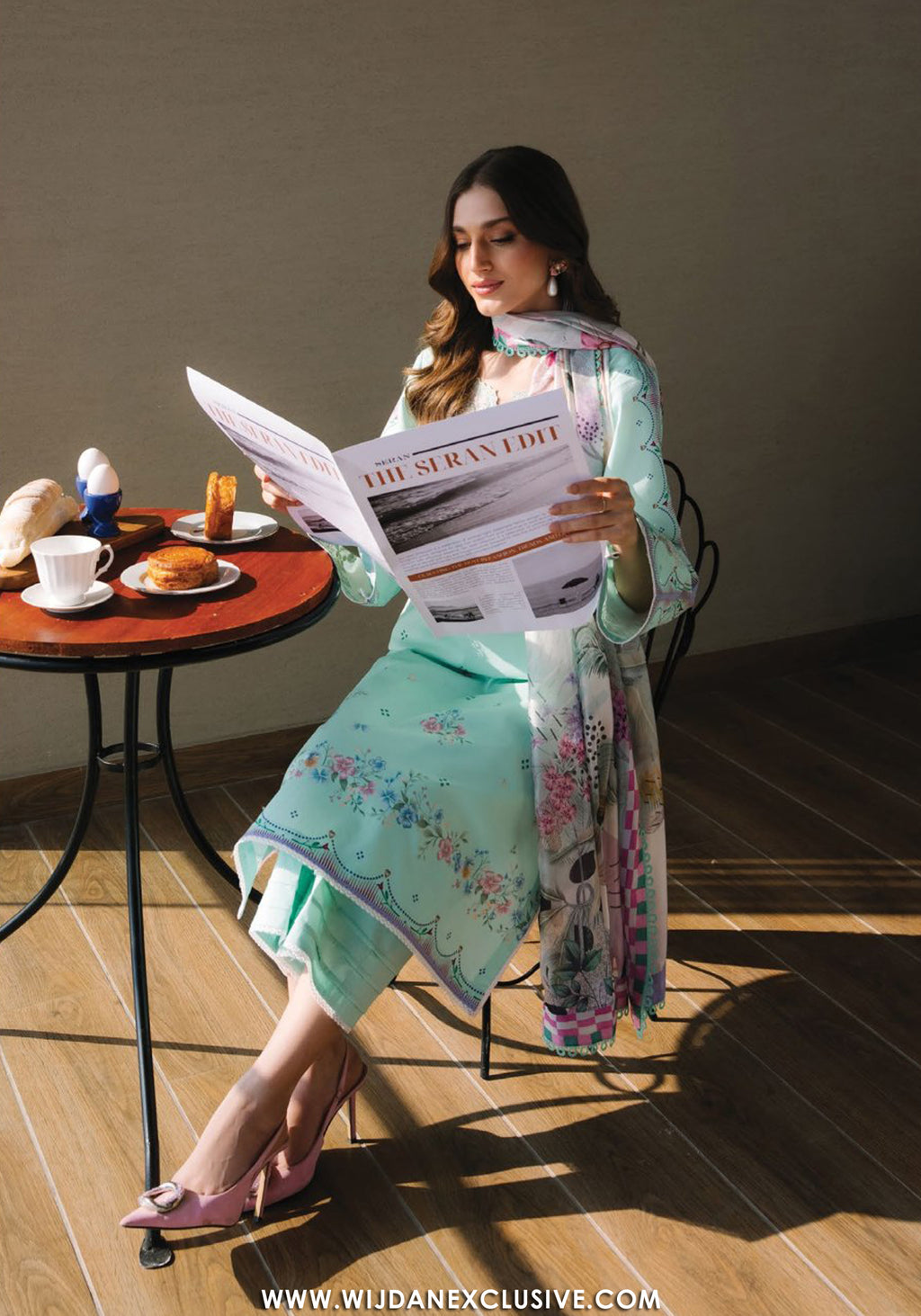 Afsanah by Seran | Unstitched Lawn Vol-I Collection - 2026 (ELAYA)