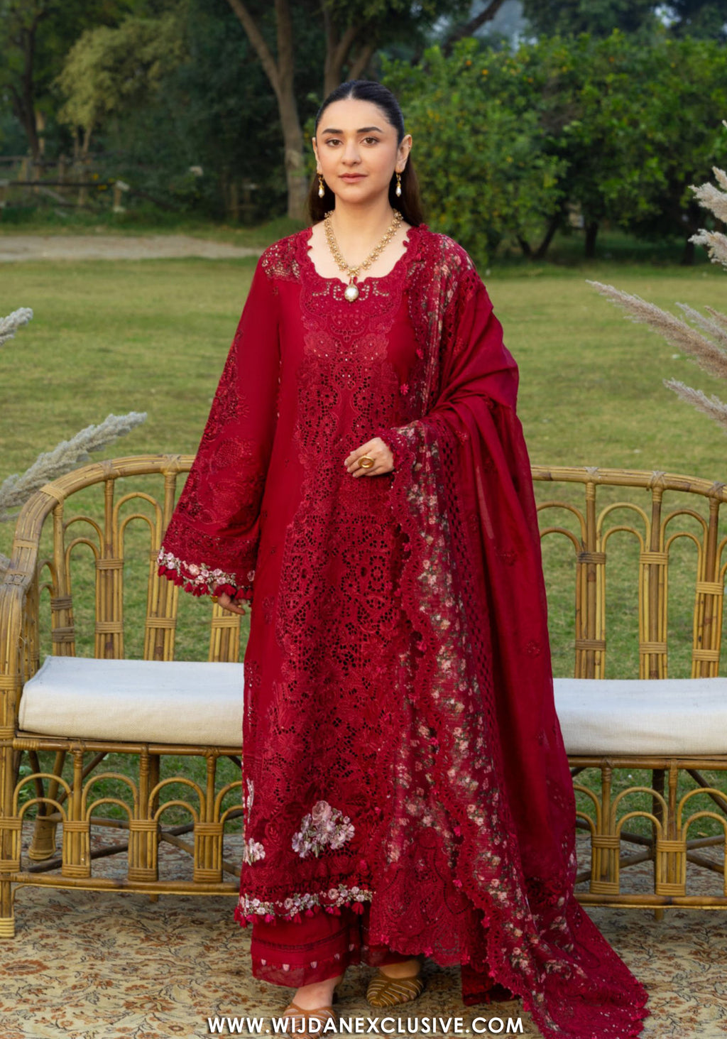 Elaf Unstitched Luxury Lawn Collection -2026 (CHERIE LADY)