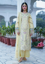 Gul by Mahnur | Unstitched Embroidered Lawn Collection - 2026 G-014