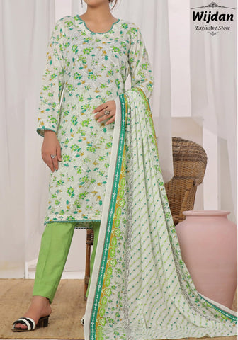 Wrinkle Free Prints Collection'24 Vol-22 by Amna Khadija D-14