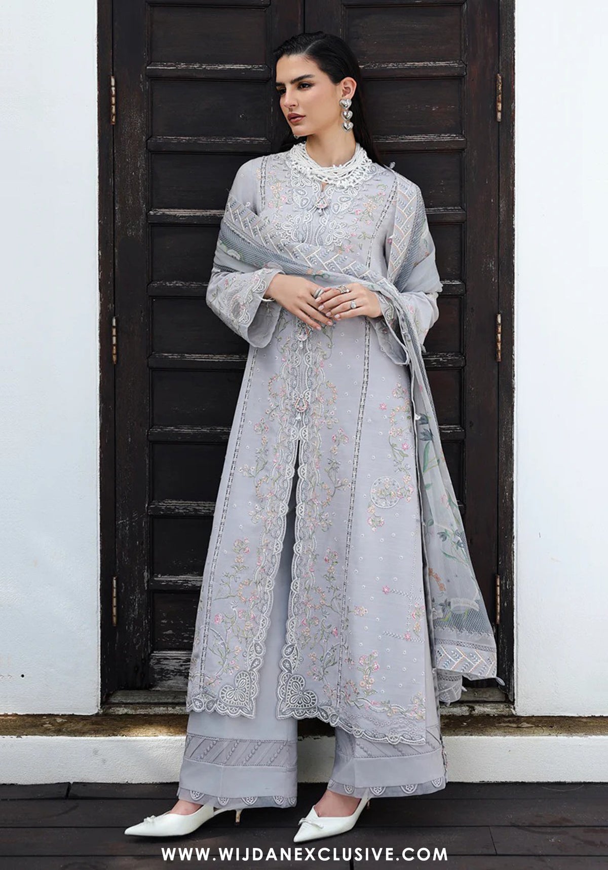 Qline Unstitched Linen Collection - 2025 KL-02 HAZE