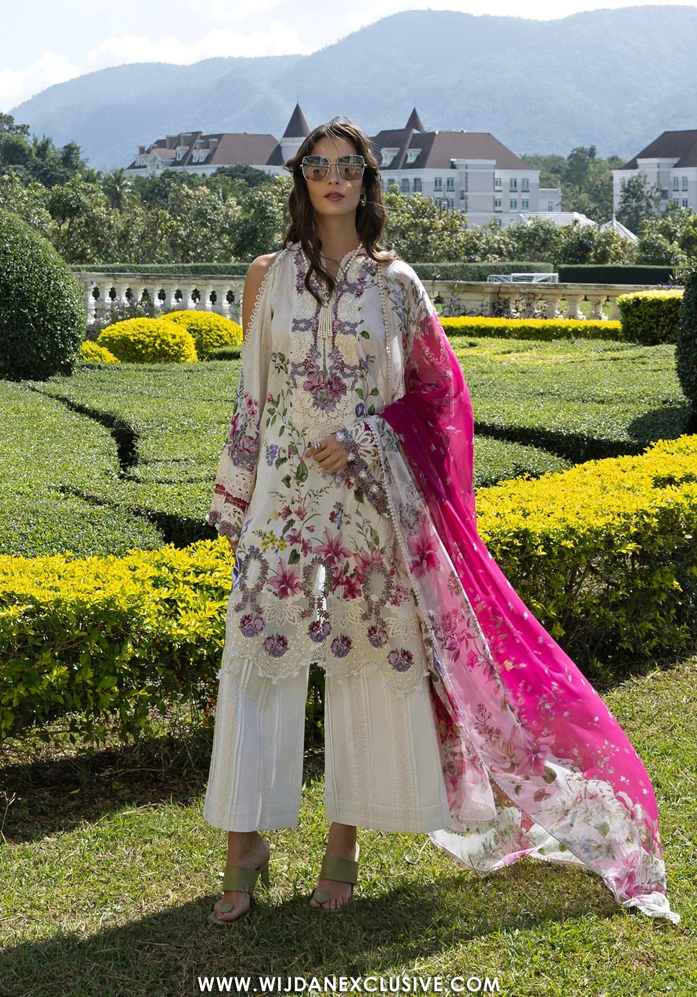 Elaf Signature Unstitched Printed Embroidered Lawn Collection - 2026 ESA-1A DUCHESS