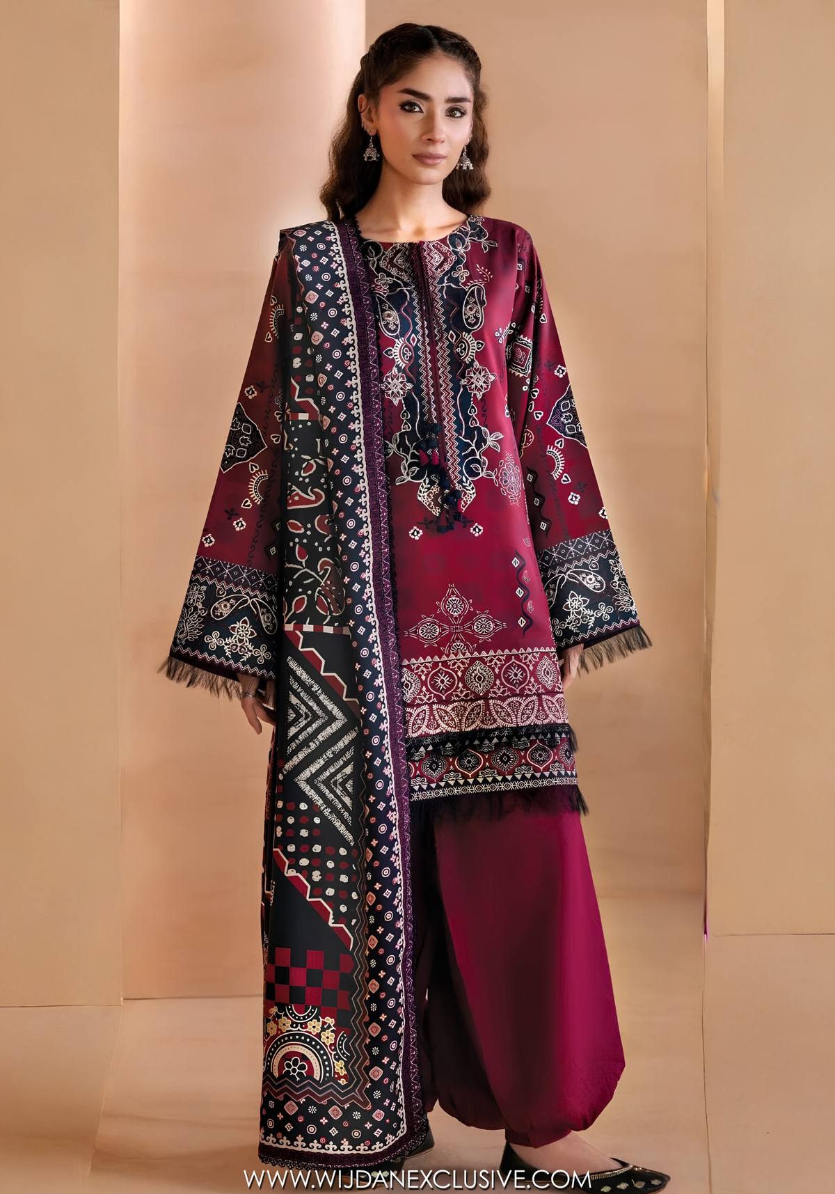 One Nation by Florent | Unstitched Printed & Embroidered Viscose Collection'26 (ZEEN)