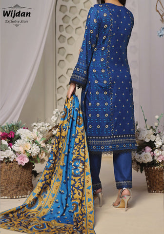 Daman Printed Summer Lawn Collection'24 Vol-03 by VS Textile D-14