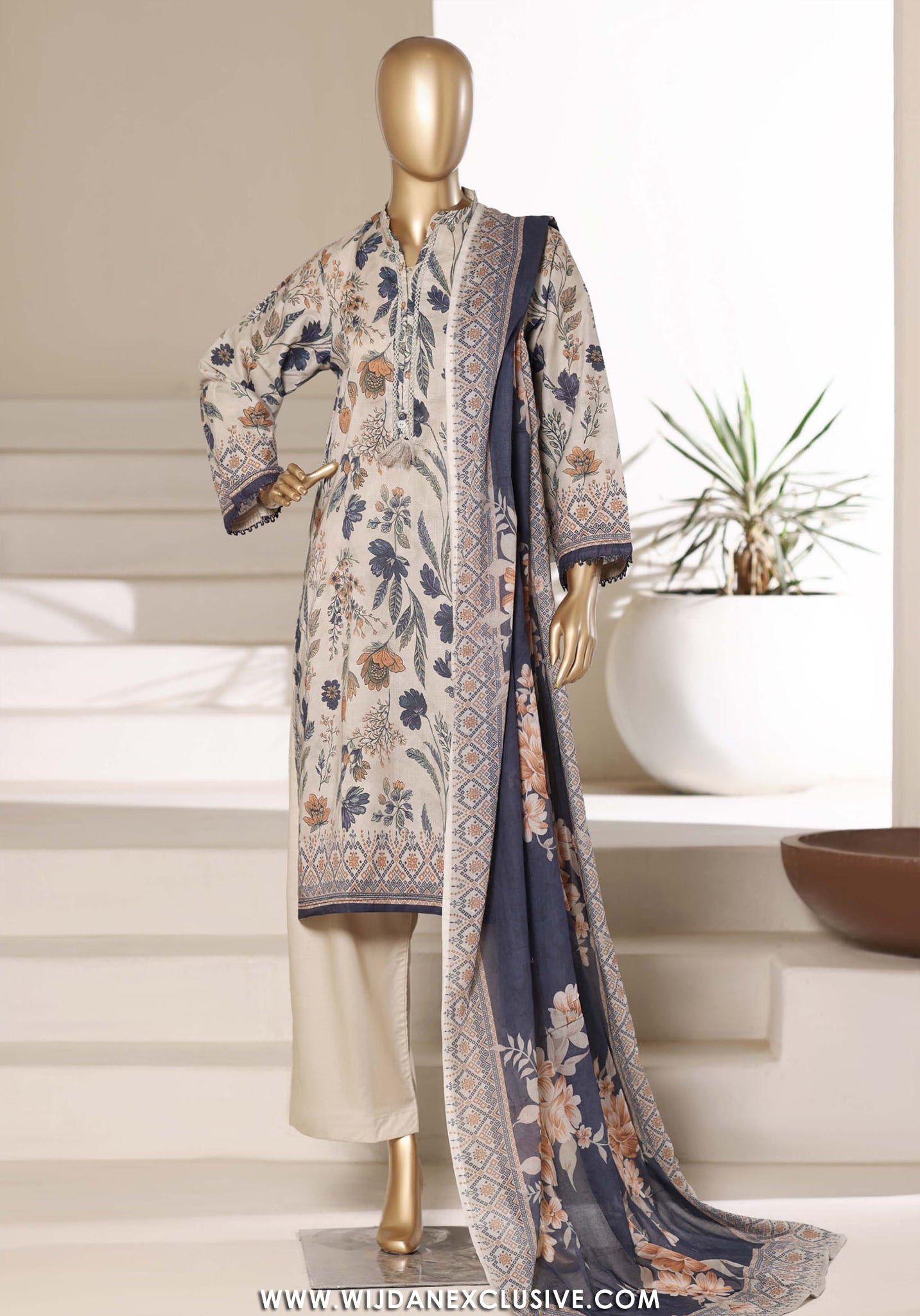 Sadabahar Stitched Printed Lawn Vol-I Collection - 2026 SB26SPL-14