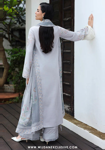 Qline Unstitched Linen Collection - 2025 KL-02 HAZE