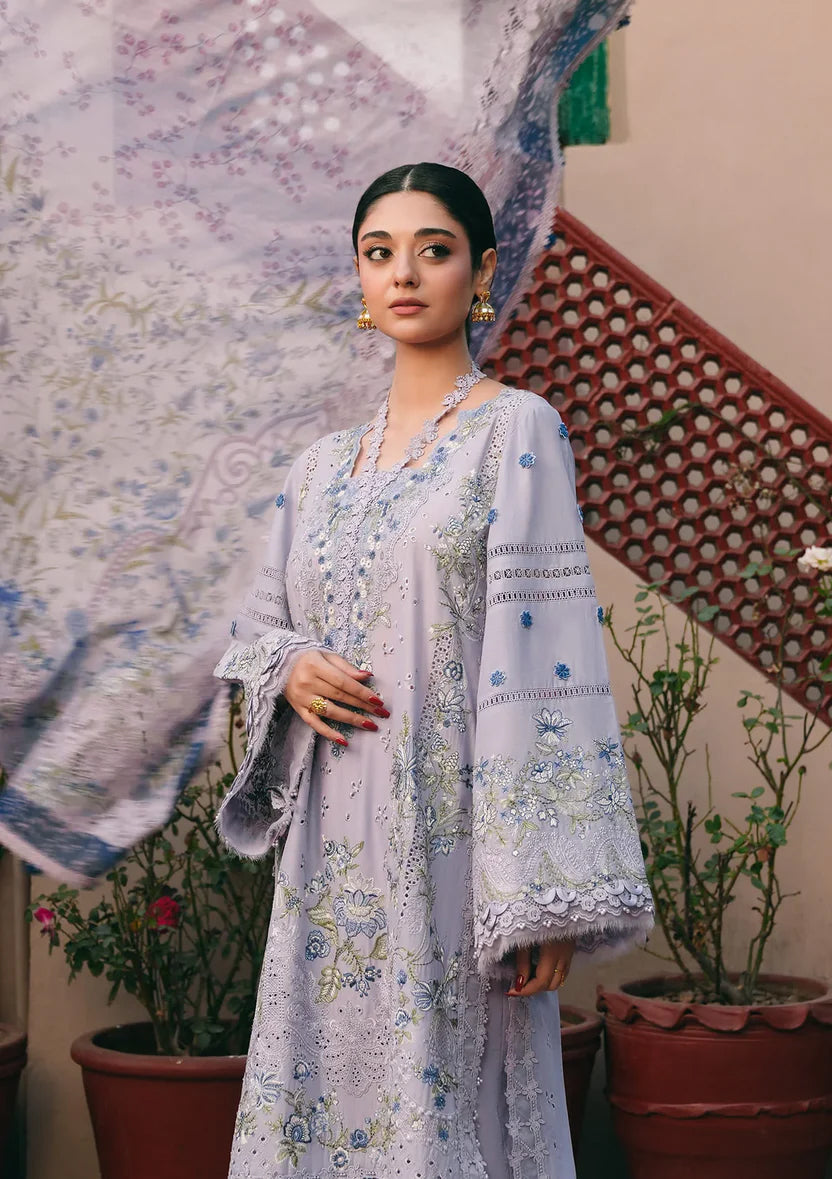 Ek Fasana by Kahf | Unstitched Luxury Lawn Collection - 2026 (NAZNEEN)