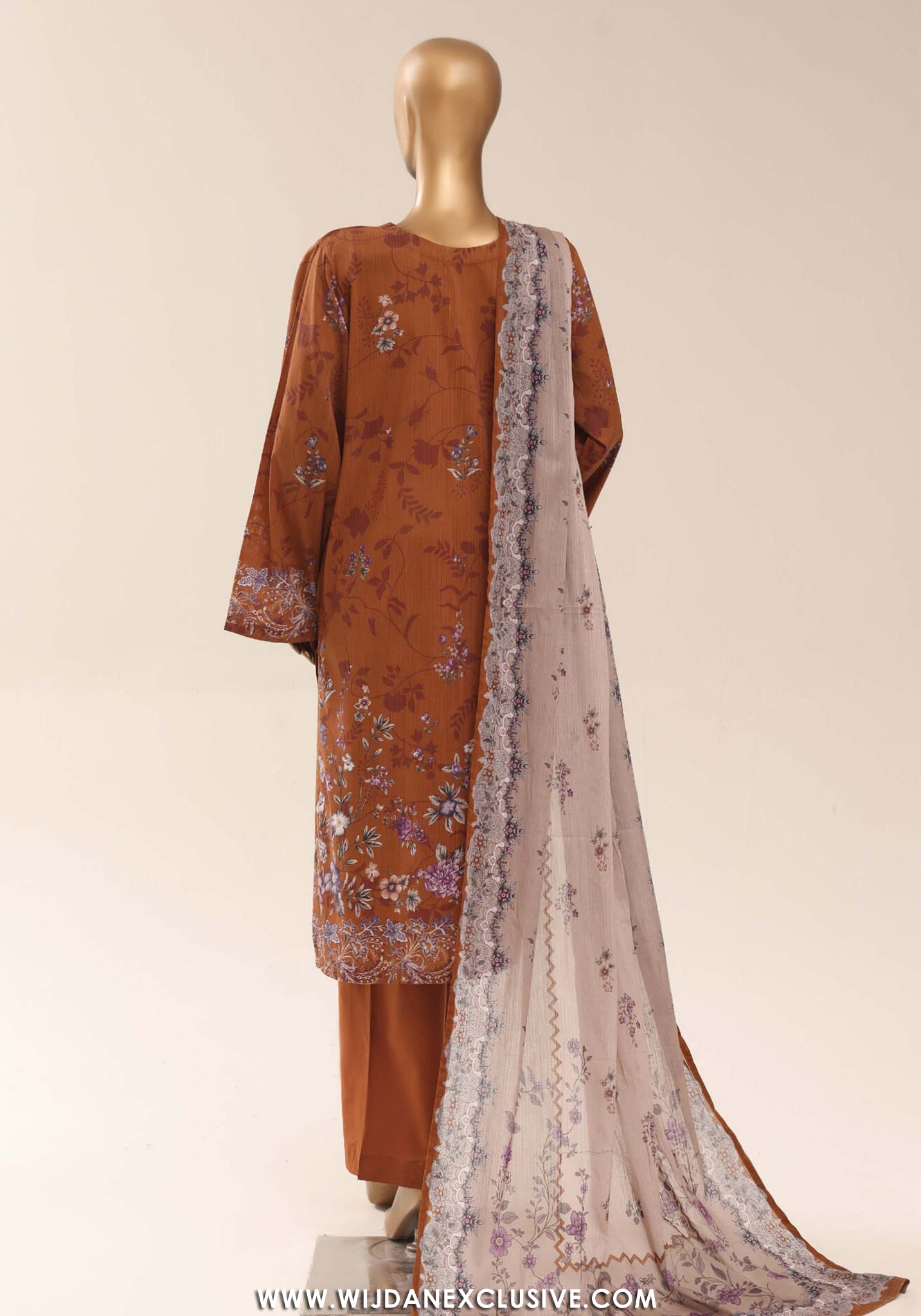 Sadabahar Stitched Printed Lawn Vol-12 Collection – 2026 (D-15)