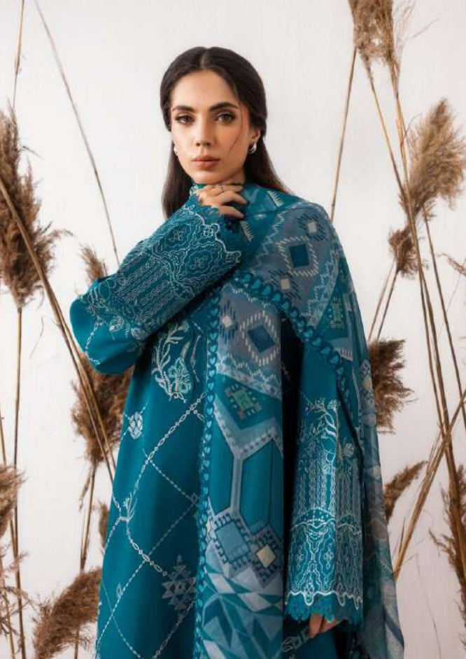 Zync by Florent | Unstitched Intermix Embroidered Viscose Collection'26 (D-15)