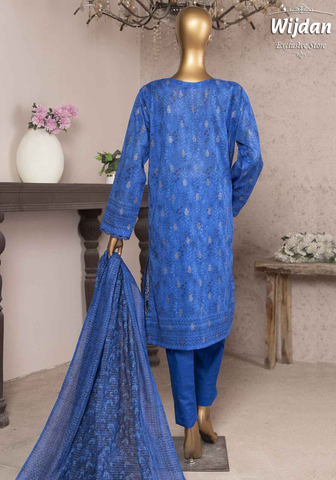 HZ Kalamkari Jacquard Embroidered Collection KJE-01