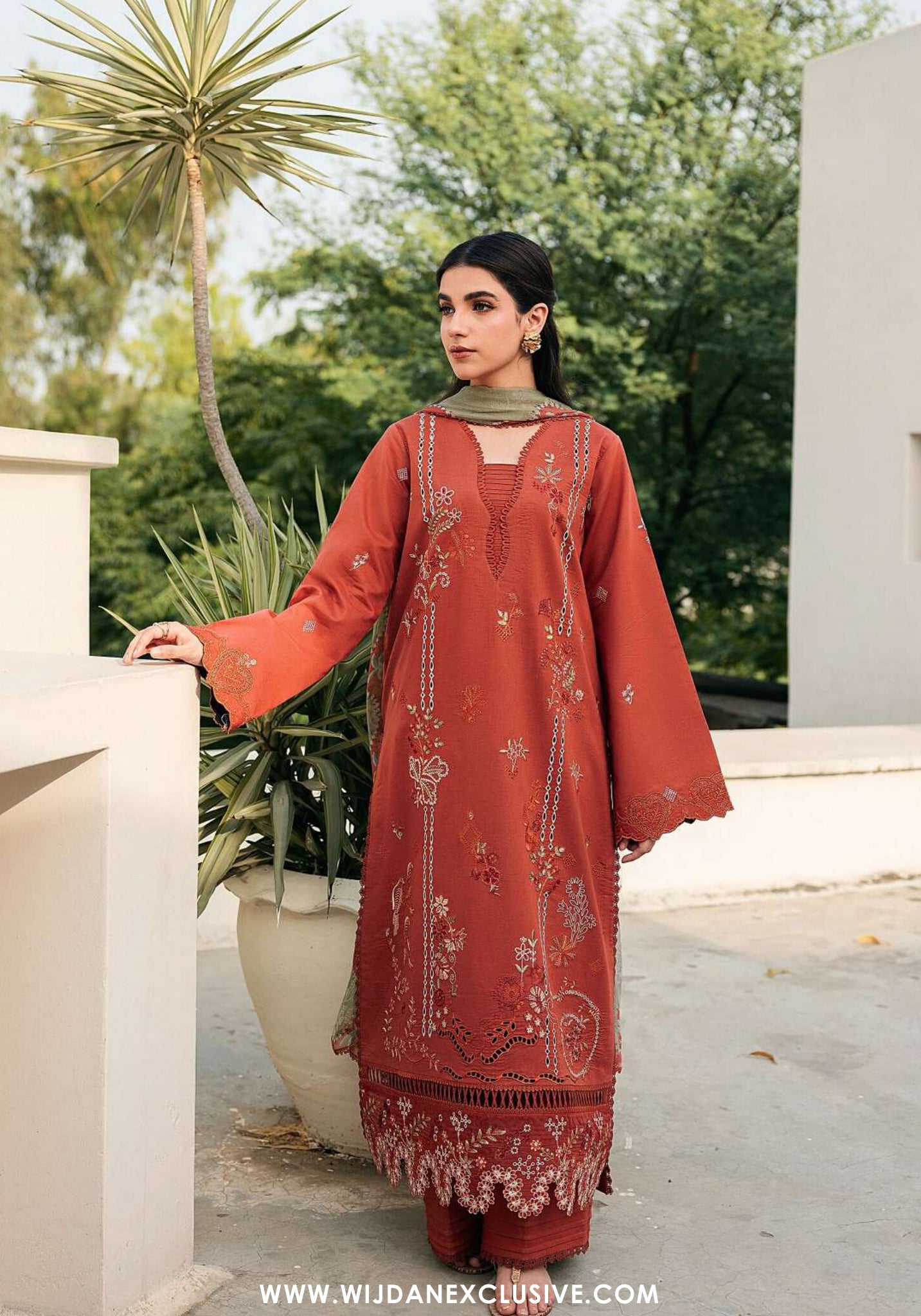 Zync by Florent | Unstitched Festive Lawn Collection - 2026 (FZ-6B)