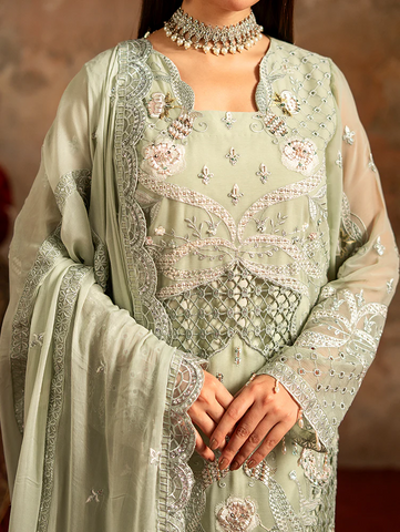 Zarqon by Zebtan | Unstitched Luxury Essential Collection - 2025 ZQ-02