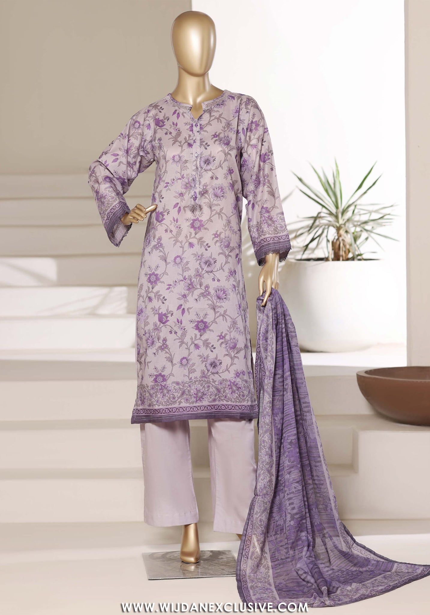 Sadabahar Stitched Printed Lawn Vol-I Collection - 2026 SB26SPL-15
