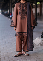 Safarnama by Casual Lite | Stitched Embroidered Lawn Collection - 2026 (D-04)