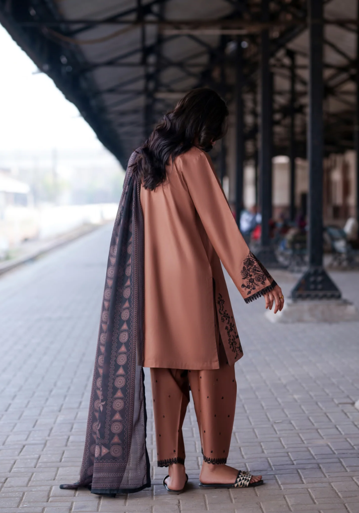 Safarnama by Casual Lite | Stitched Embroidered Lawn Collection - 2026 (D-04)