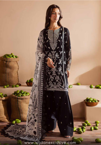 Koyal Luxury Monochrome Lawn Collection'25 by Nureh NE-165