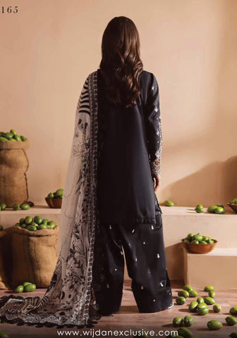 Koyal Luxury Monochrome Lawn Collection'25 by Nureh NE-165