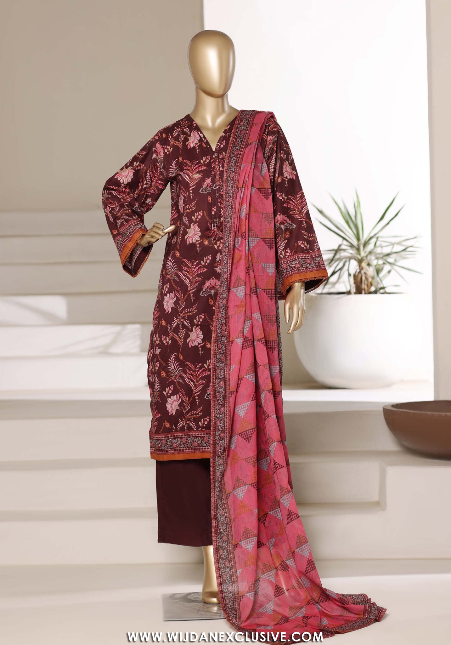 Sadabahar Stitched Printed Lawn Vol-I Collection - 2026 SB26SPL-16