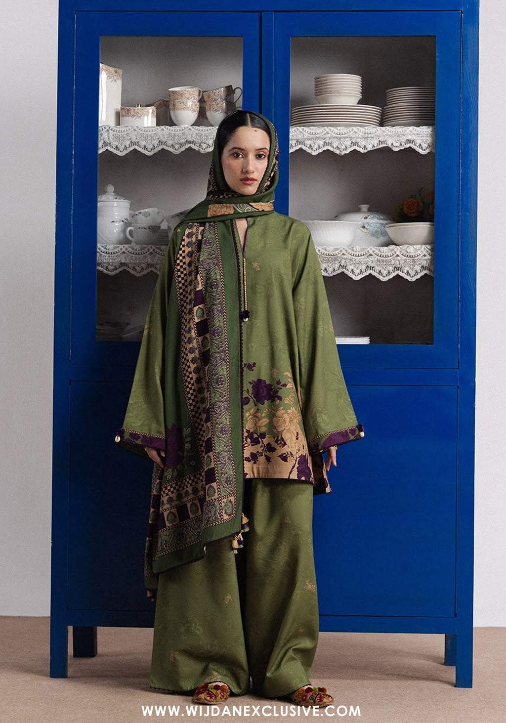 Coco Print's Unstitched Linen Collection - 2026 (D-8B)