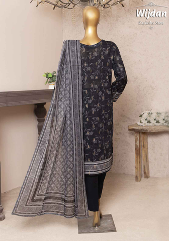 HZ Kalamkari Jacquard Embroidered Collection KJE-10