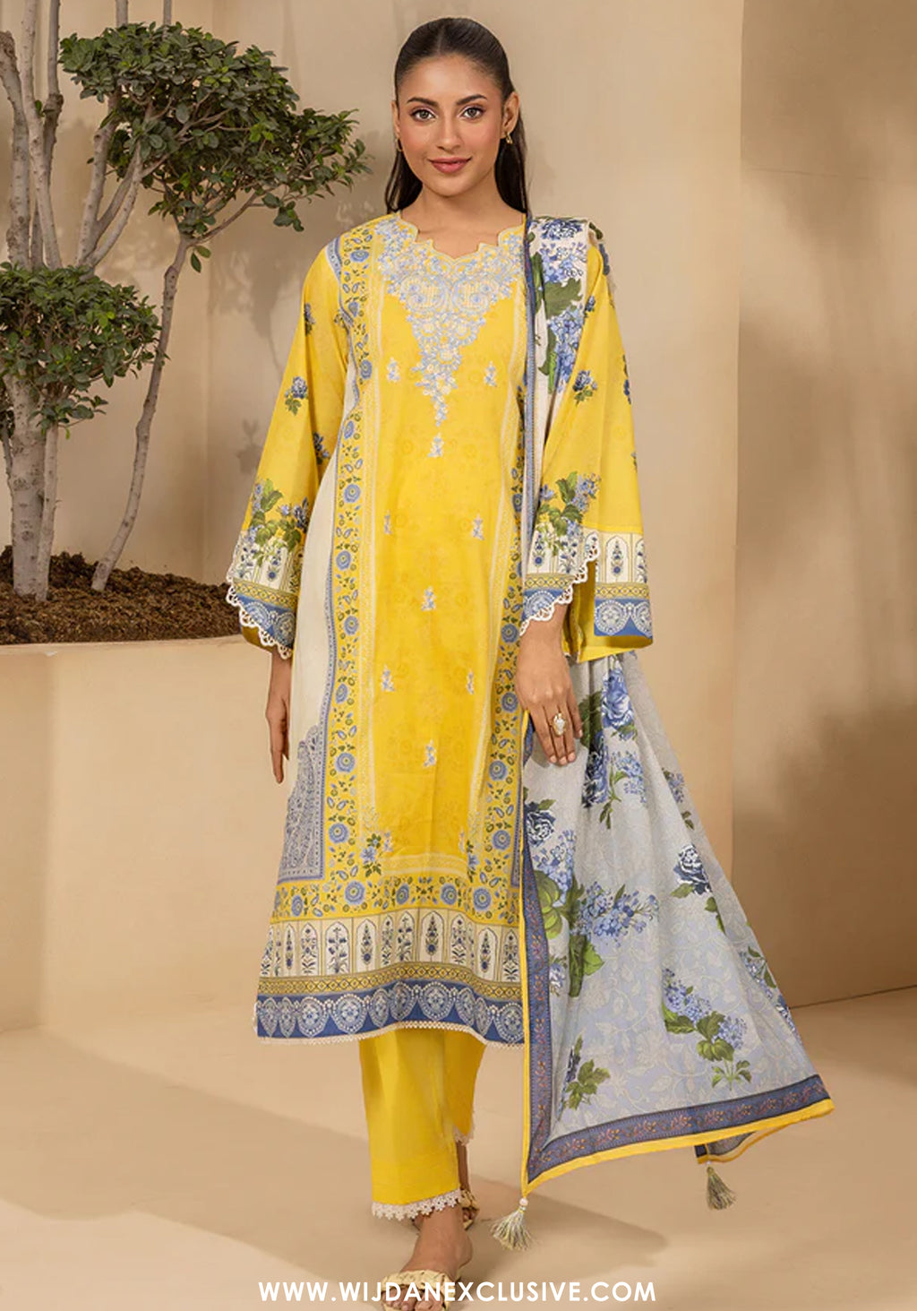 Zellbury Unstitched 3pc Lawn Vol-02 Collection - 2026 (WUS-26X-0642)