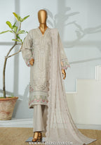 Bin Saeed Stitched Luxury Embroidered 3PC Collection - 2026 BSLE26-016