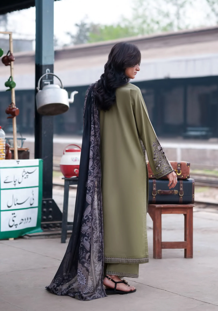 Safarnama by Casual Lite | Stitched Embroidered Lawn Collection - 2026 (D-06)