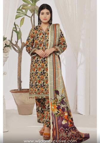 Designer Lawn 3PC Printed Collection D-173