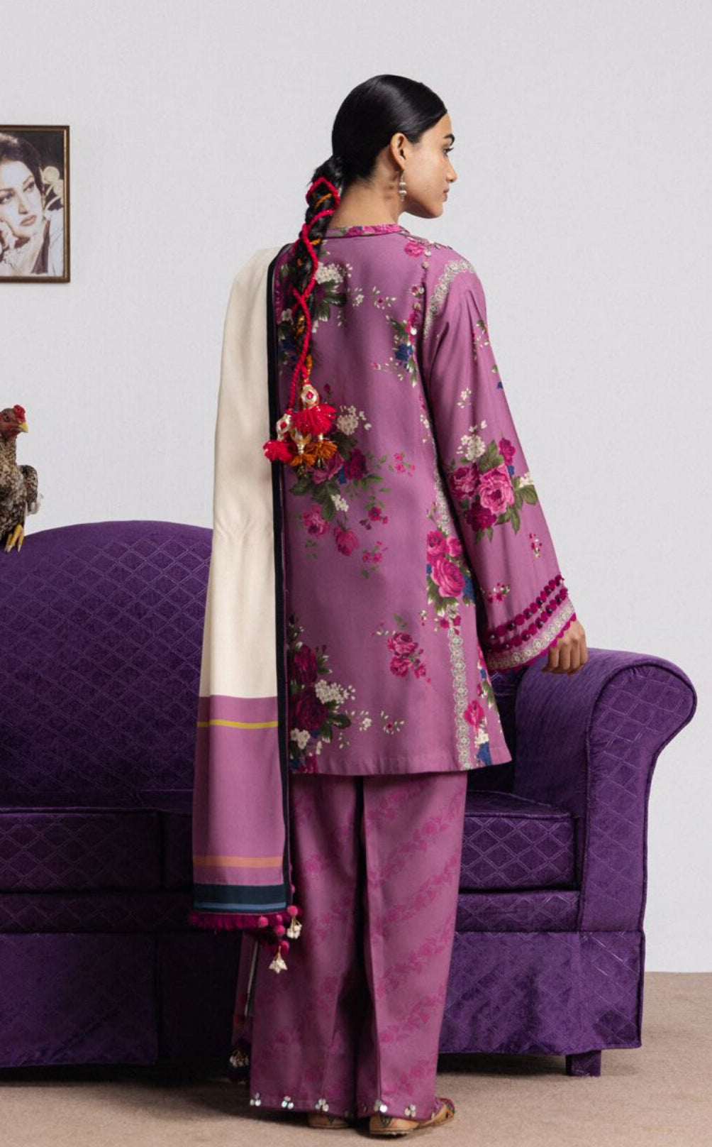 Coco Print's Unstitched Linen Collection - 2026 (D-9A)