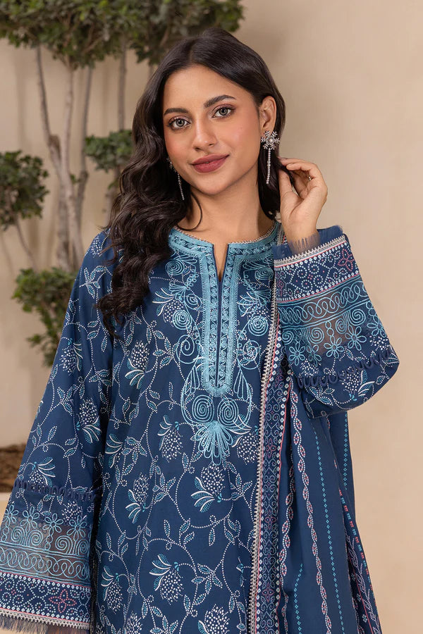 Zellbury Unstitched 3pc Lawn Vol-02 Collection - 2026 (WUS-26X-0708)