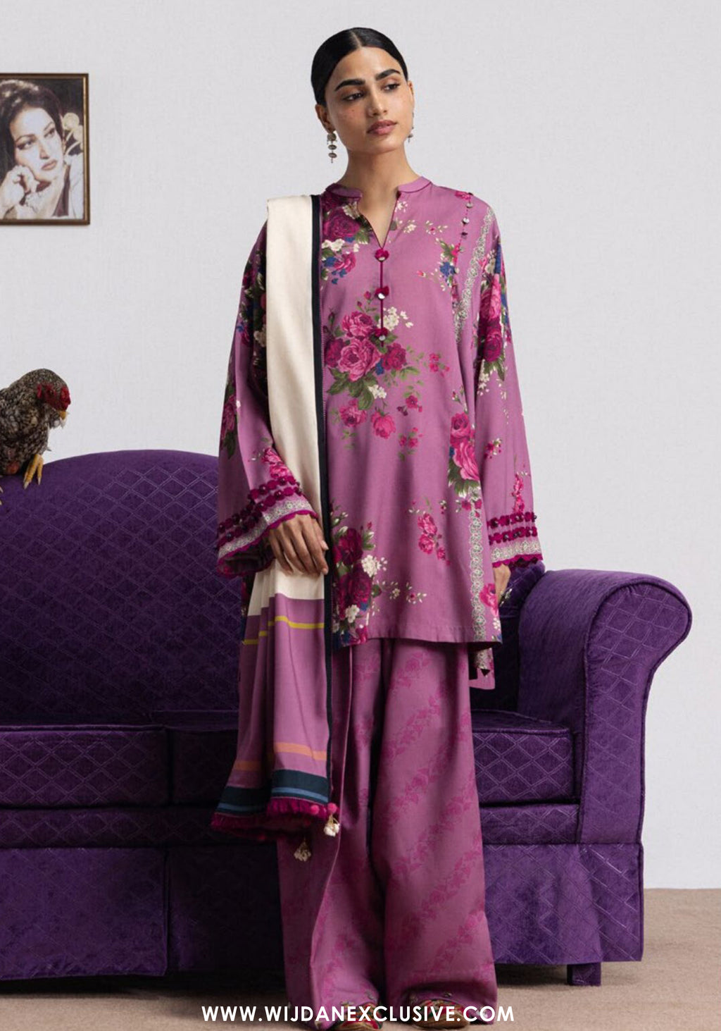 Coco Print's Unstitched Linen Collection - 2026 (D-9A)