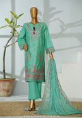 Bin Saeed Stitched Luxury Embroidered 3PC Collection - 2026 BSLE26-017