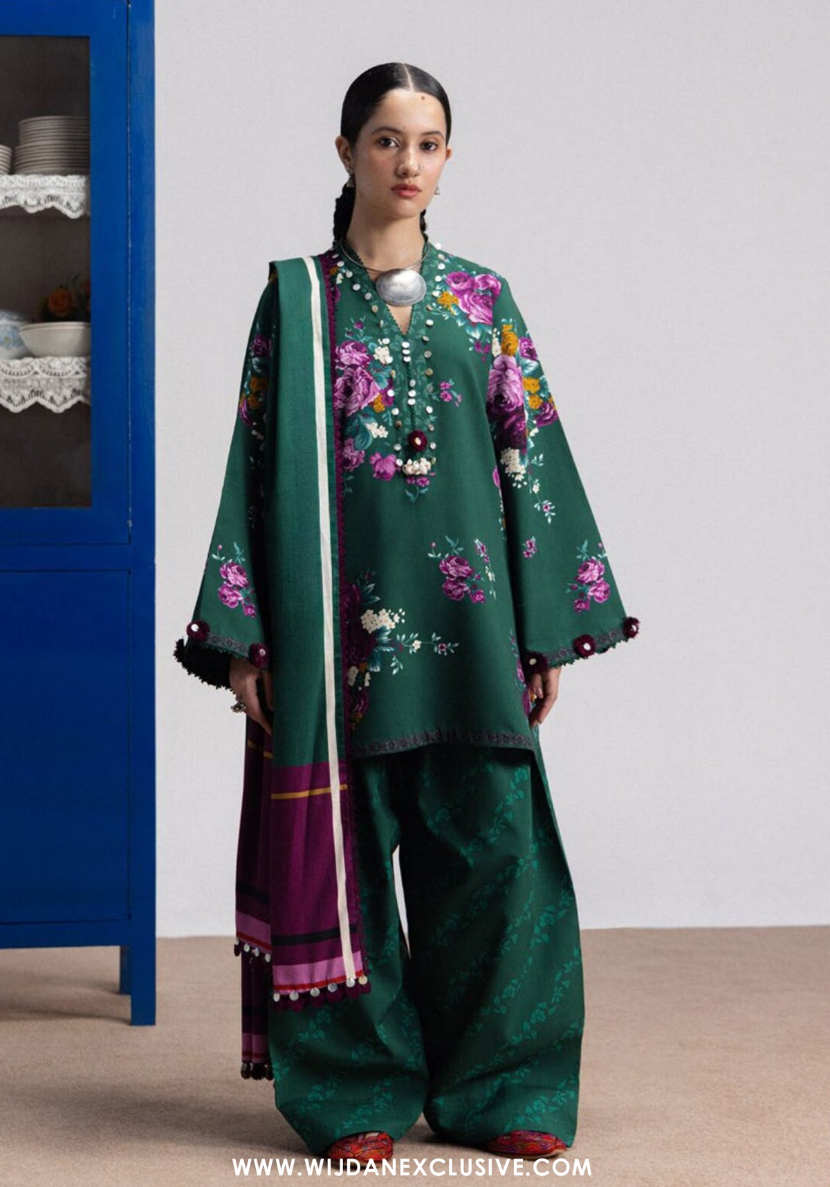 Coco Print's Unstitched Linen Collection - 2026 (D-9B)