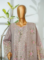 Bin Saeed Stitched Luxury Embroidered 3PC Collection - 2026 BSLE26-019