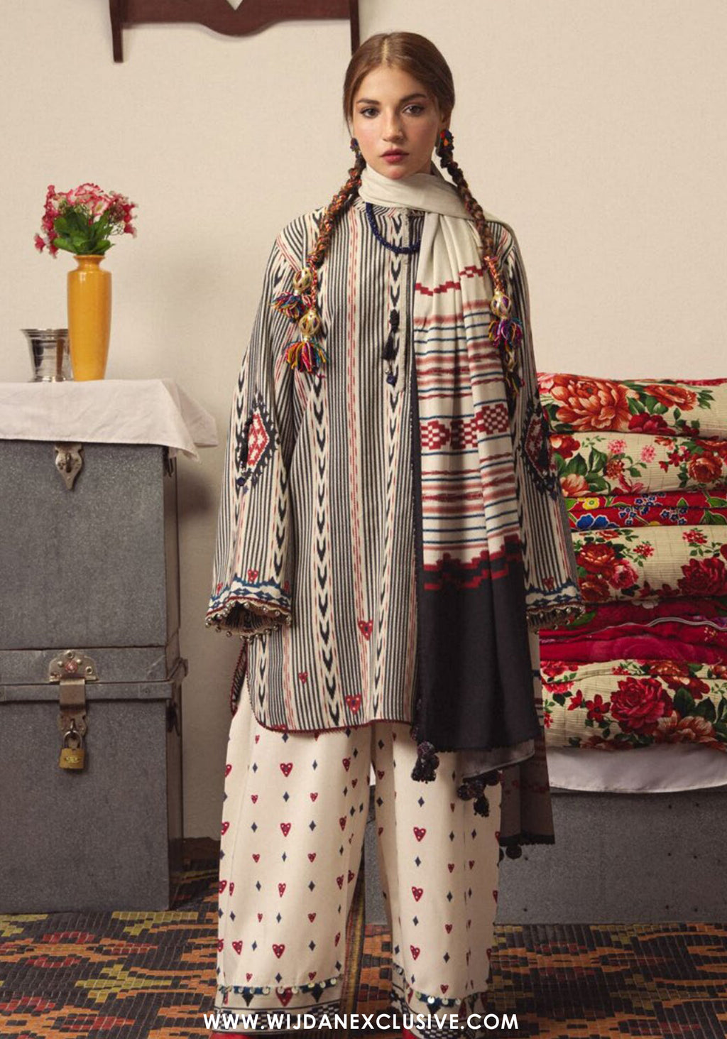 Coco Print's Unstitched Linen Collection - 2026 (D-10A)