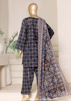 Sadabahar Stitched Printed With Shalwar Collection - 2026 (D-01)