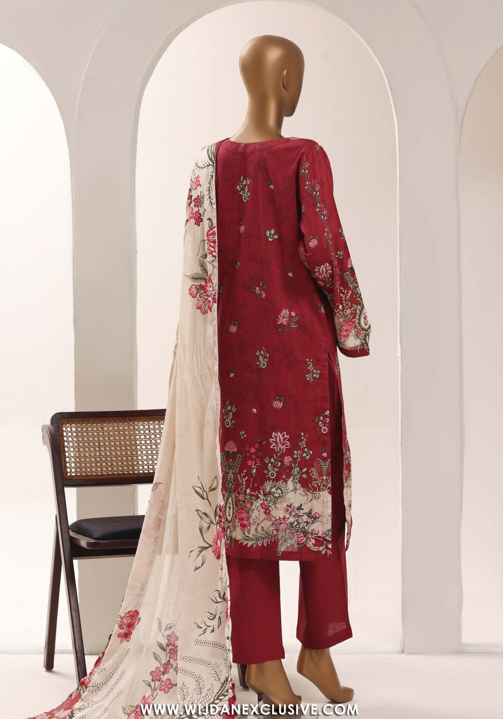 Sadabahar Stitched Printed Lawn Vol-12 Collection – 2026 (D-01)