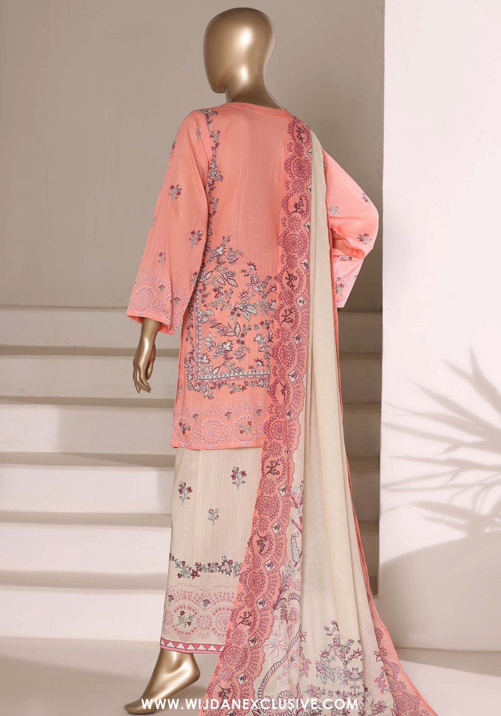 Sadabahar Stitched Printed Lawn Vol-07 Collection - 2026 (D-01)