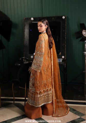 Stardom by Elaf - Unstitched Formal Handwork - 2025 ESH-09 SAFFRON