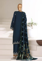 Sadabahar Stitched Viscose Luxury With Palachi Shawl Collection (D-01)