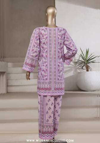 Sadabahar Stitched 2PC Printed Bana Dora Collection - 2025 Purple
