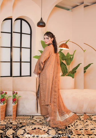 Paraachi Unstitched Embroidered Viscose Series-1 Collection - 2025 D-06
