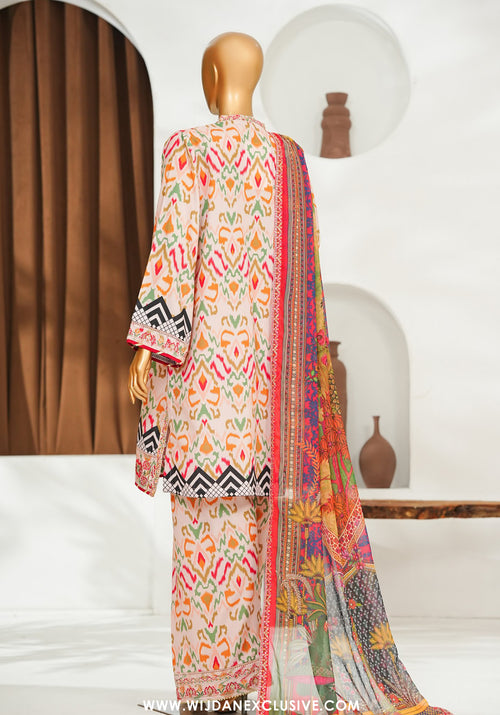 Bin Saeed Stitched With Eid festive Farshi Shalwar Collection - 2026 (D-01)