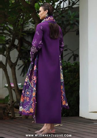 Qline Unstitched Linen Collection - 2025 KL-15 IRIS