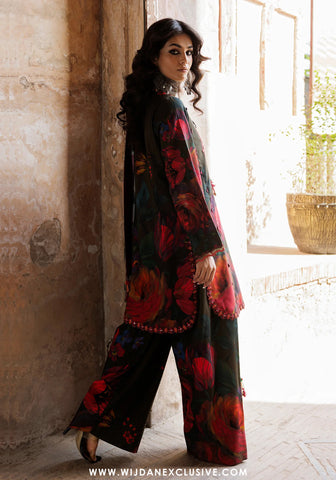 Combination by Charizma | Unstitched Embroidered Linen Vol-II Winter - 2025 CCW6-18