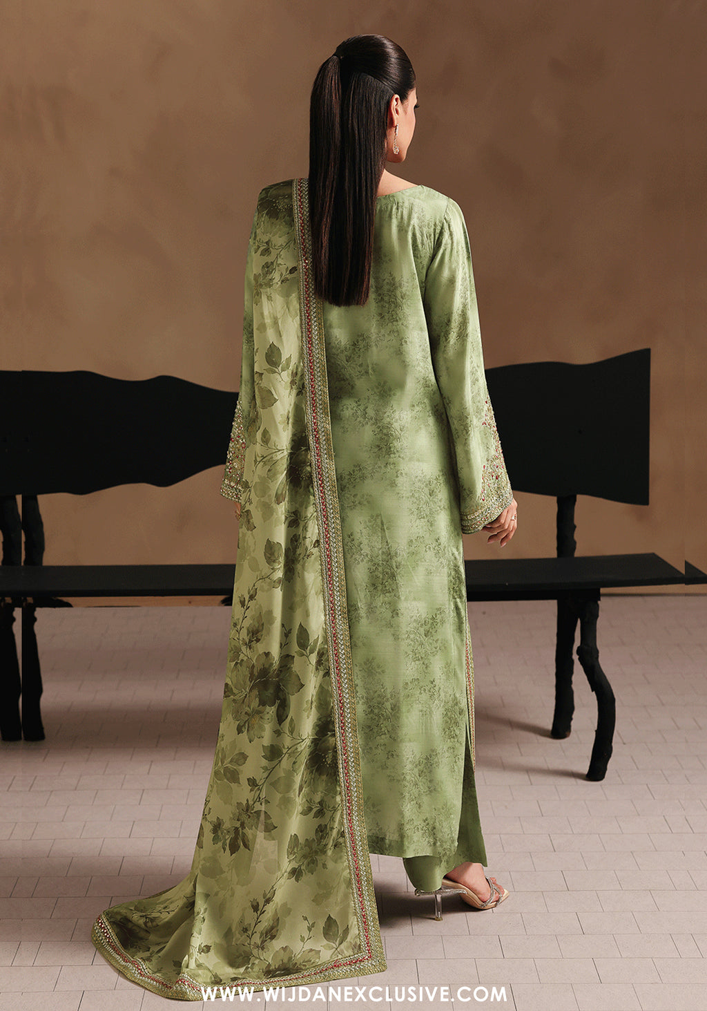 Naqsh by Ramsha | Unstitched Emb & Print Vol-02 Rawsilk'26 (RS-201)